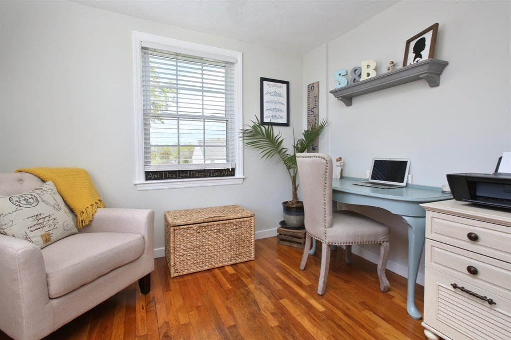 44 Brae Road Weymouth, MA 02191 - Photo 10 of 24 a work room with furniture wooden floor and a window