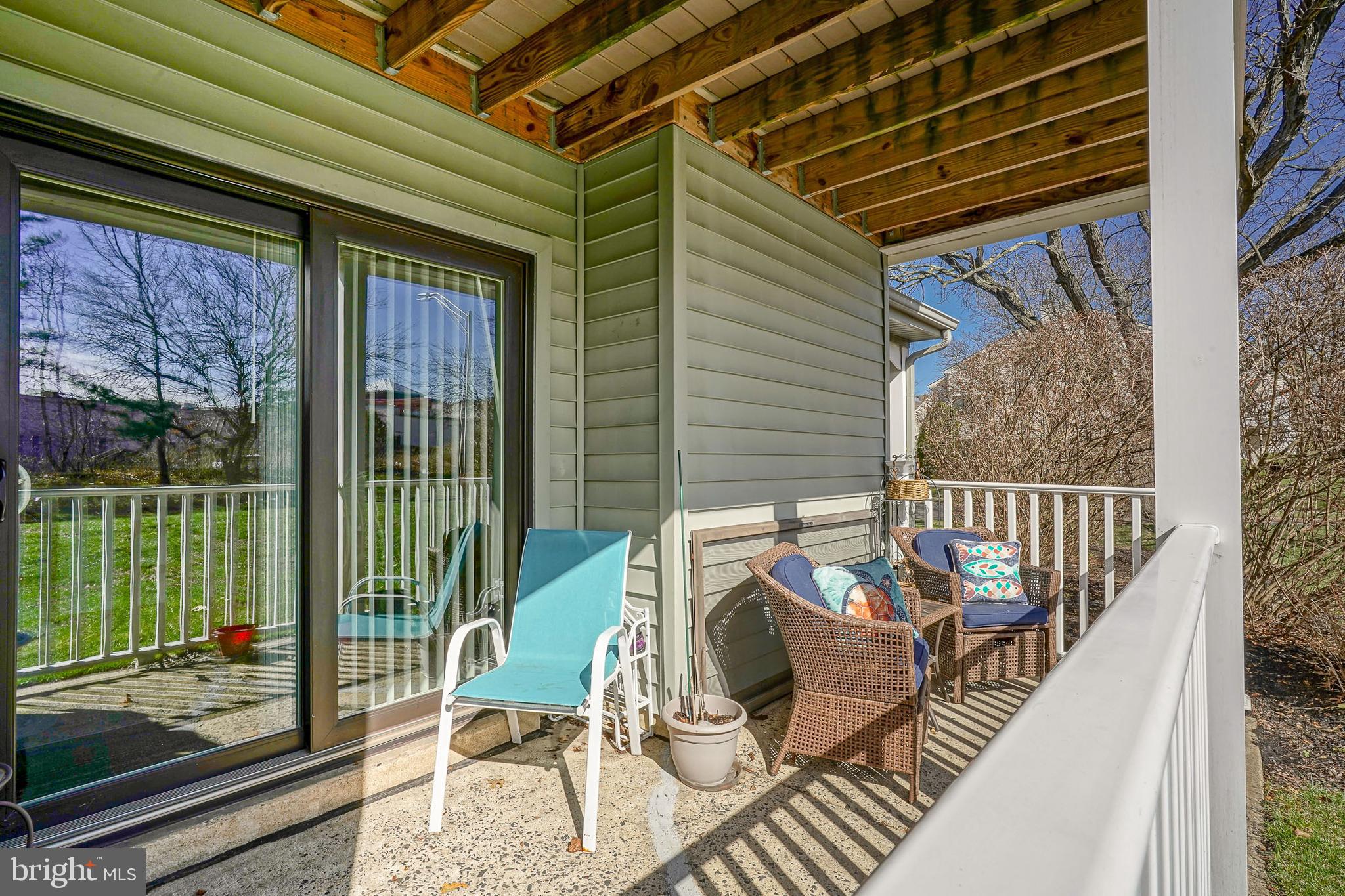 2305 Sandra Road Voorhees, NJ 08043 - Photo 19 of 24 a view of balcony with wooden floor