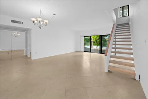 a view of a room with outdoor space