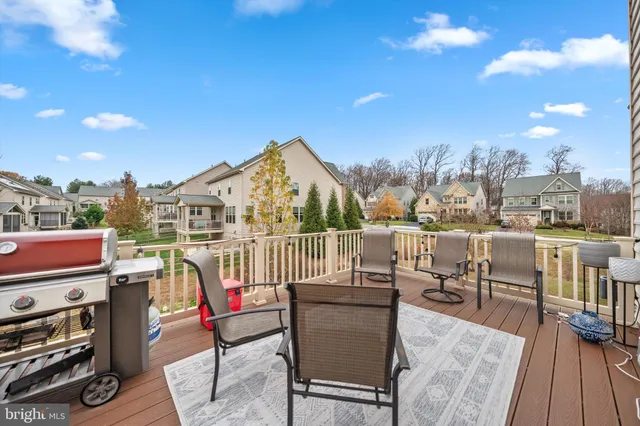 a view of a terrace with furniture