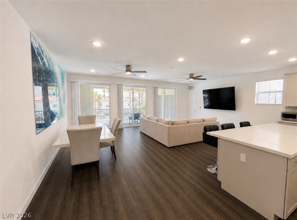 2555 Hampton Road, Unit 4205 Henderson, NV 89052 - Photo 6 of 52 This bright and open living space features beautiful flooring and abundant natural light.