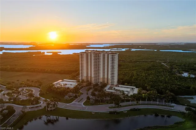 a view of a garden with an outdoor seating