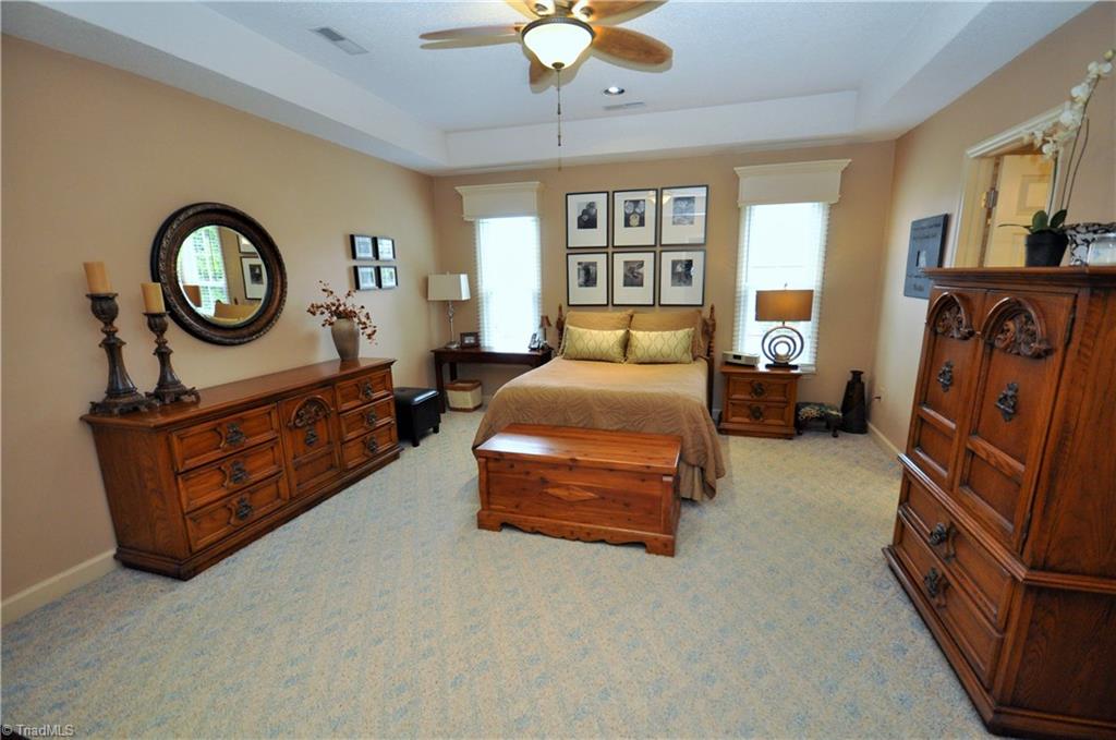 549 Adams Gate Road Winston-Salem, NC 27107 - Photo 11 of 30 Enormous master bedroom with trey ceiling.