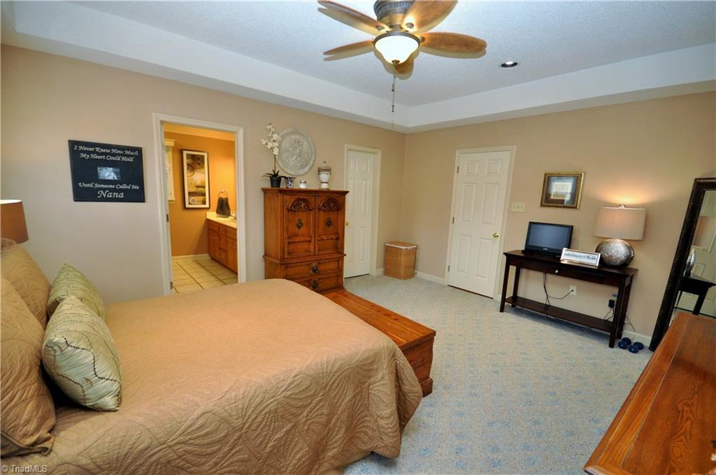 549 Adams Gate Road Winston-Salem, NC 27107 - Photo 12 of 30 Master bedroom has private bath.