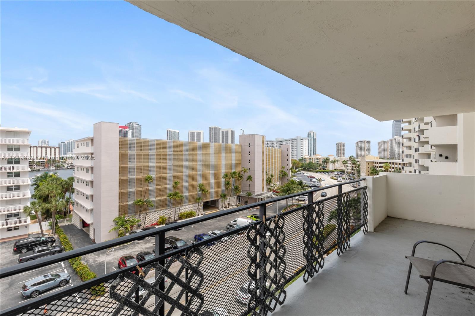 401 Golden Isles Drive, Unit 613 Hallandale Beach, FL 33009 - Photo 15 of 39 a view of balcony with city view