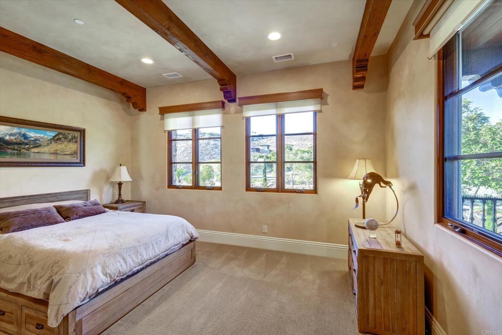18179 El Brazo Rancho Santa Fe, CA 92067 - Photo 37 of 69 a bedroom with a bed and a window