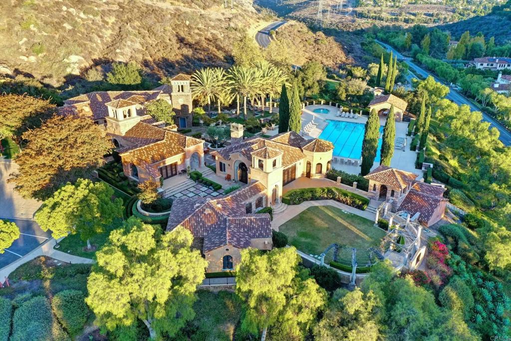 18179 El Brazo Rancho Santa Fe, CA 92067 - Photo 63 of 69 an aerial view of residential houses with outdoor space