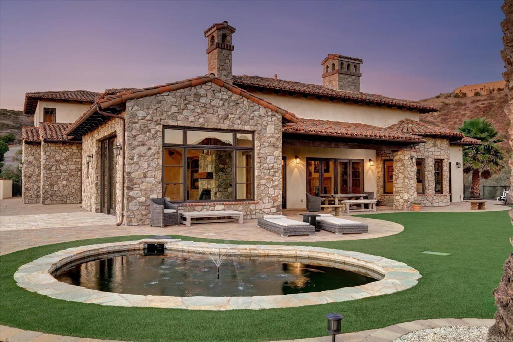 18179 El Brazo Rancho Santa Fe, CA 92067 - Photo 66 of 69 a view of swimming pool with outdoor seating