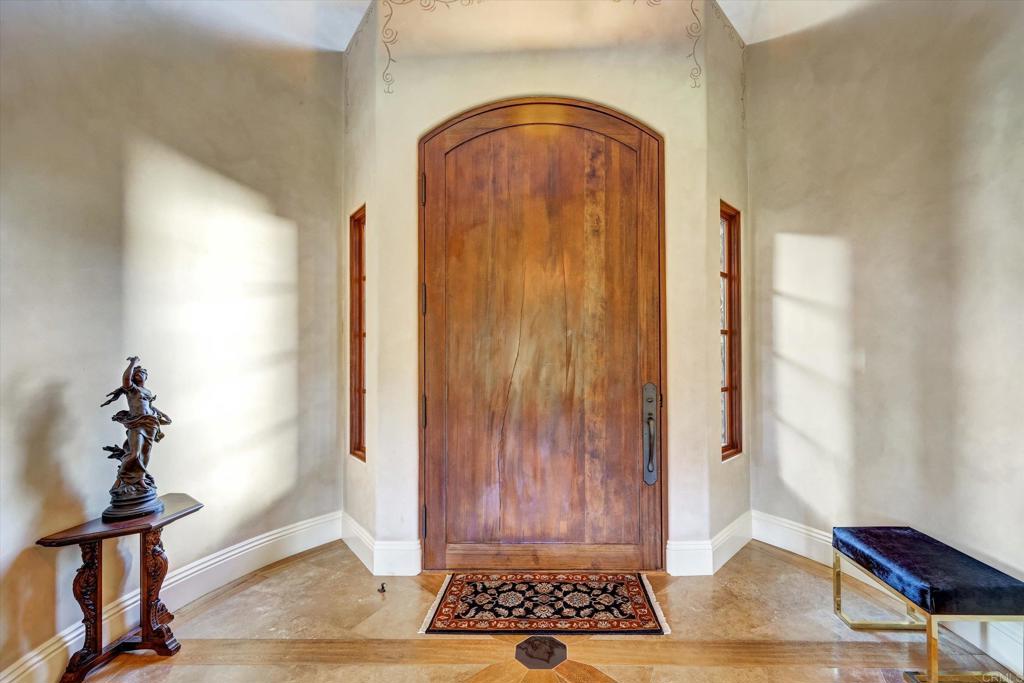 18179 El Brazo Rancho Santa Fe, CA 92067 - Photo 8 of 69 a view of entryway with wooden floor