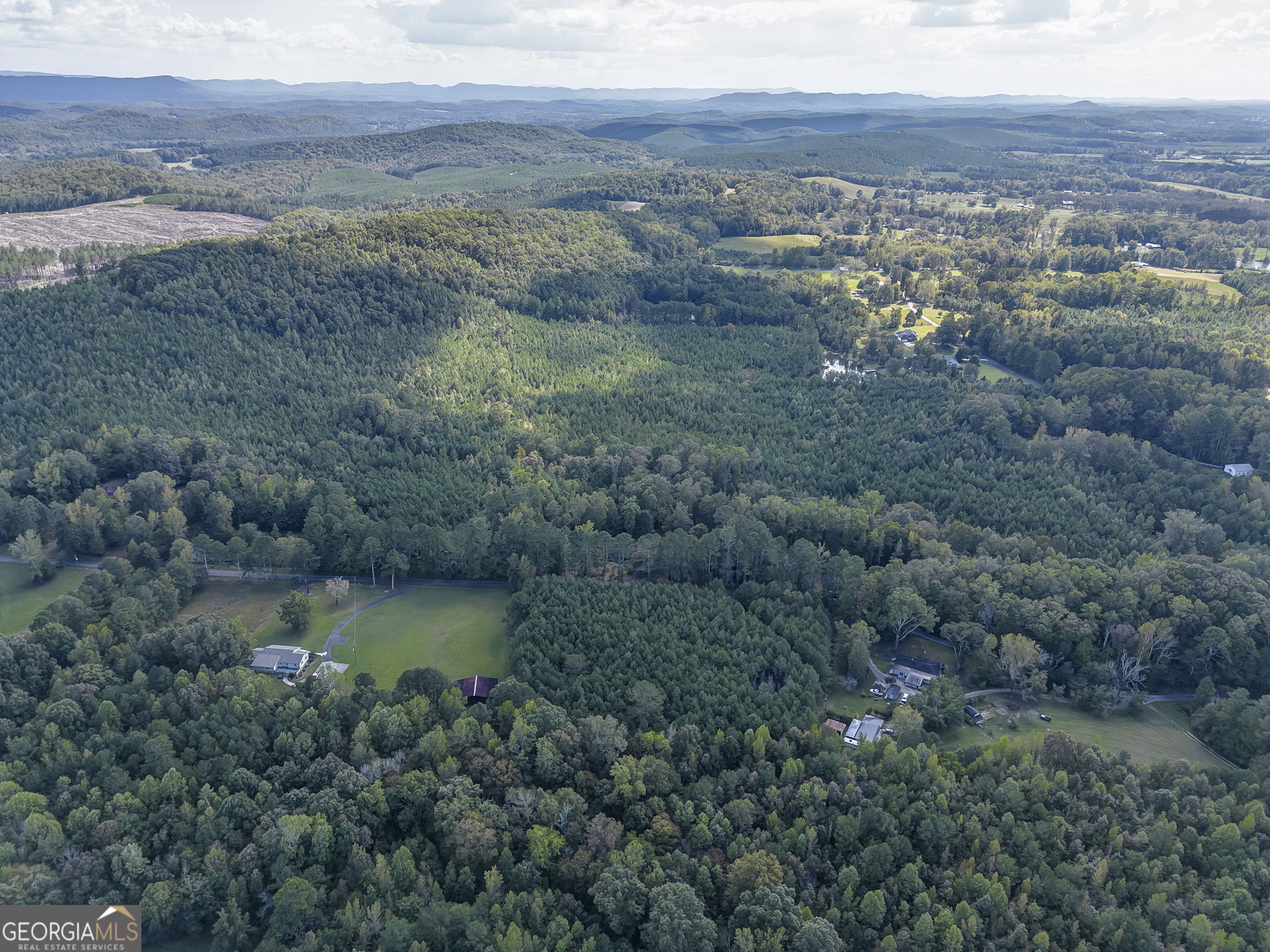 0 Beavers Road Summerville, GA 30747 - Photo 8 of 14 a view of a lake in middle of the town