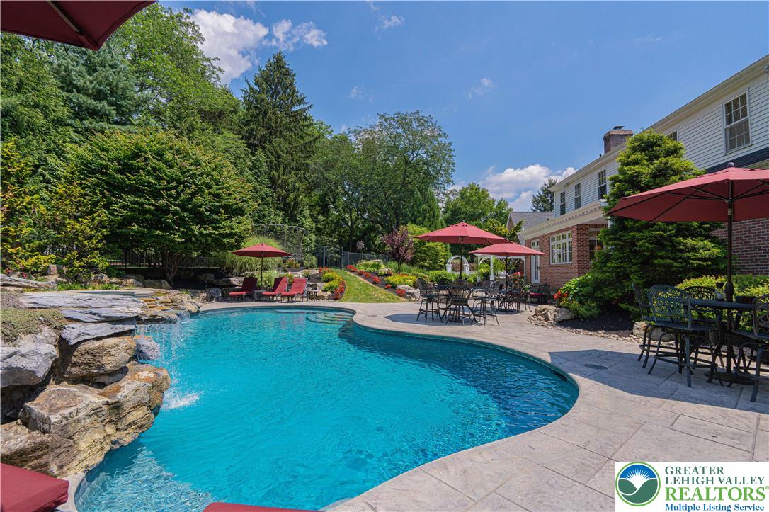 1825 Sherwood Road Allentown, PA 18103 - Photo 62 of 67 a view of a backyard with swimming pool
