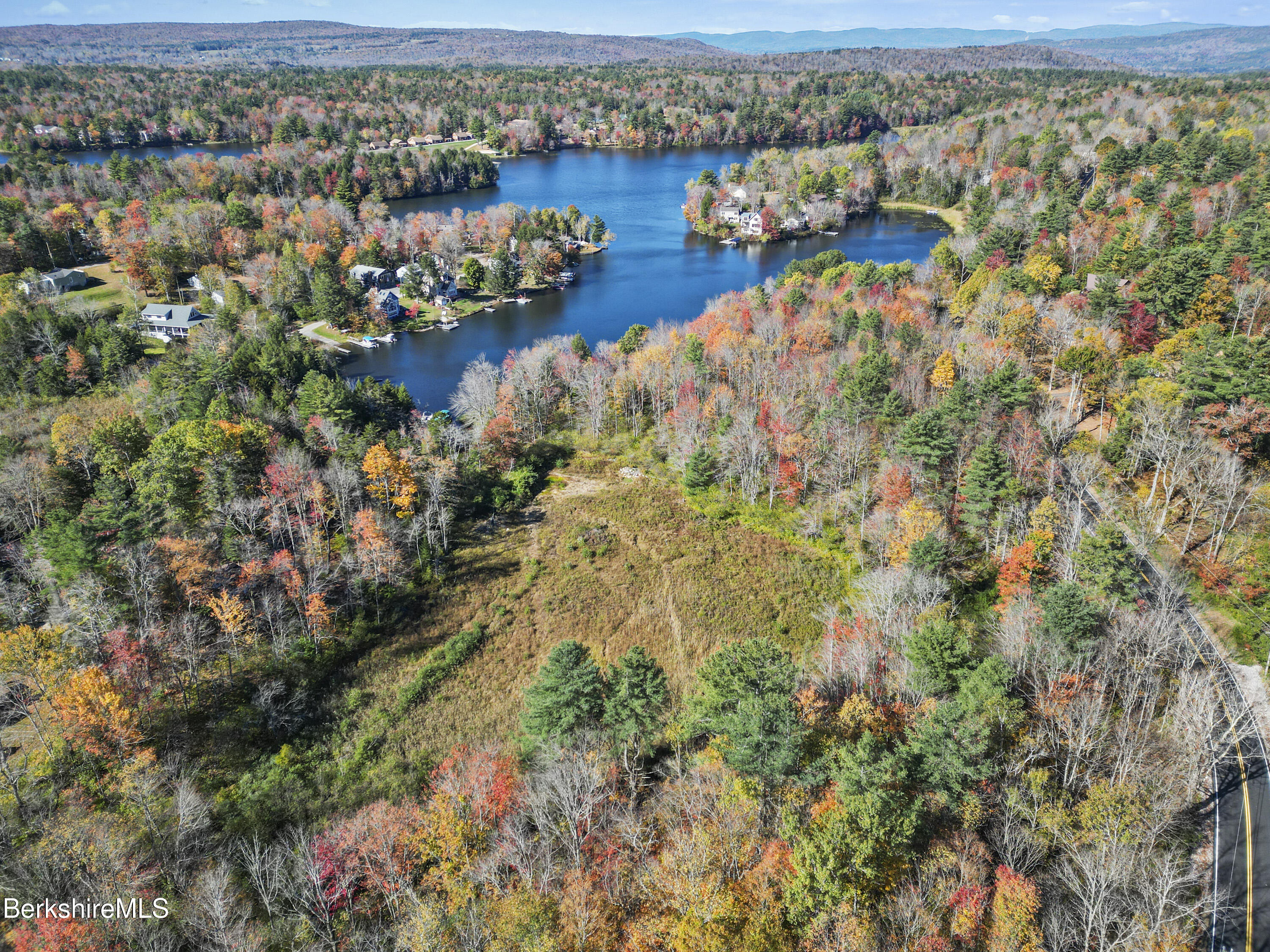14-15 George Schnopp Road Hinsdale, MA 01235 - Photo 9 of 9 910 Aerial View
