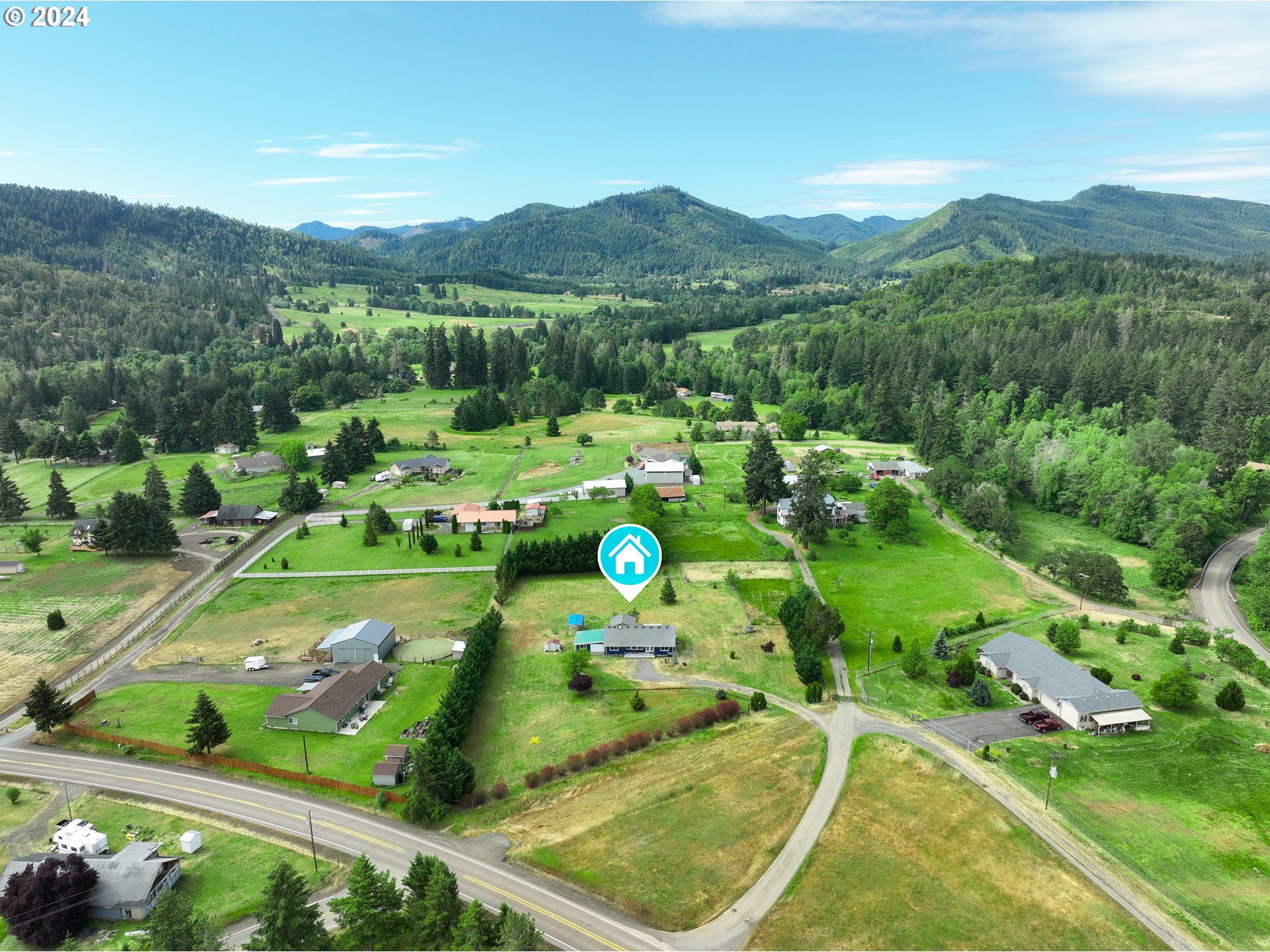 510 Reston Road Tenmile, OR 97481 - Photo 1 of 36 a view of a golf course with golf course