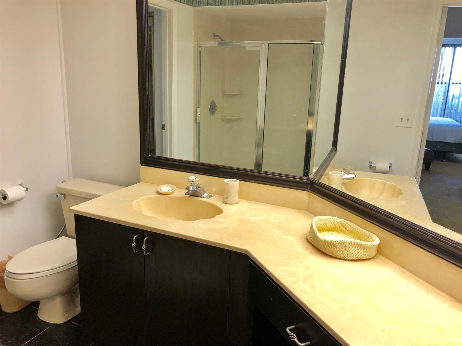 5801 Coach House Circle, Unit D Boca Raton, FL 33486 - Photo 19 of 34 Master Bath