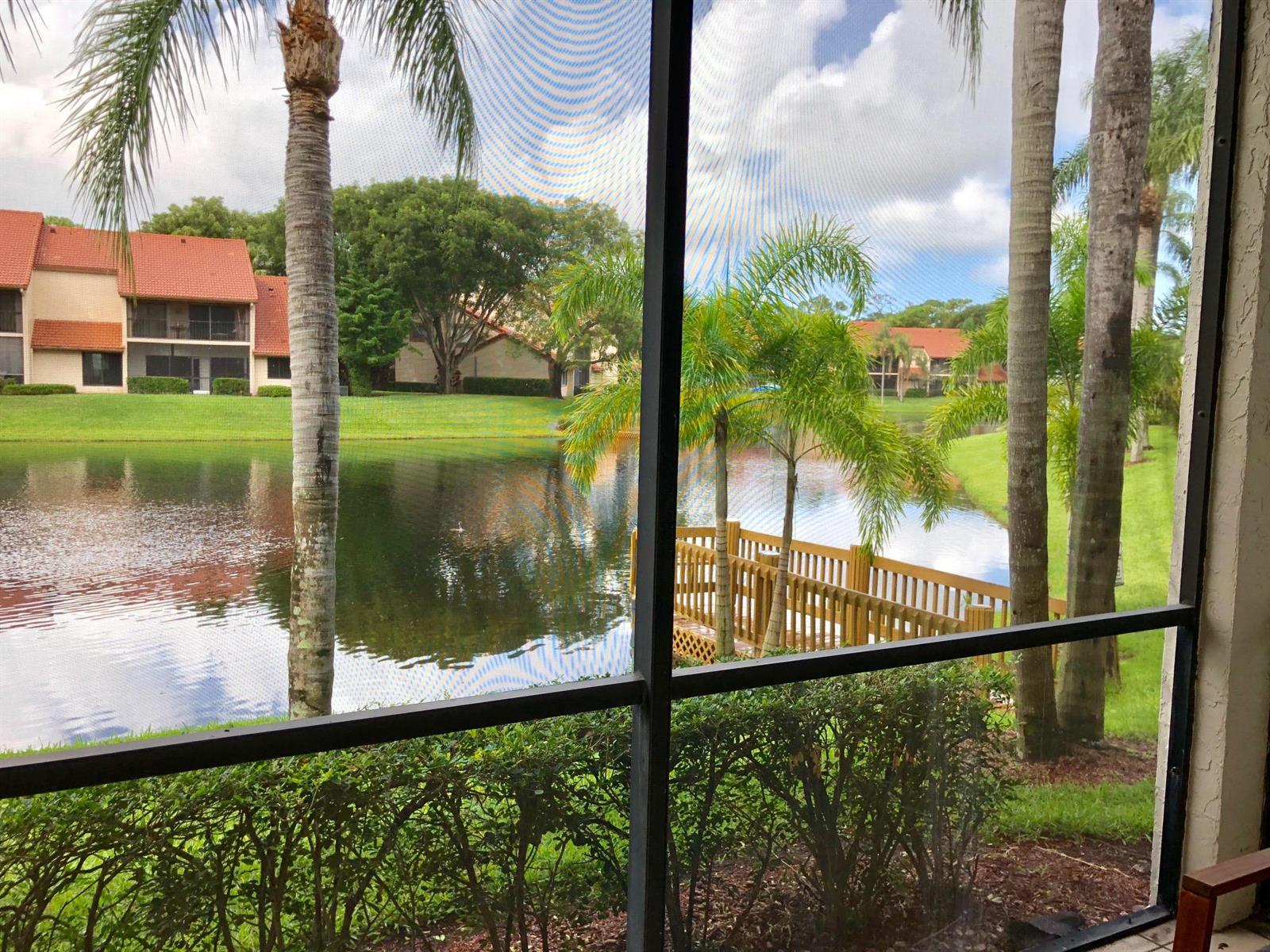 5801 Coach House Circle, Unit D Boca Raton, FL 33486 - Photo 30 of 34 Lake View