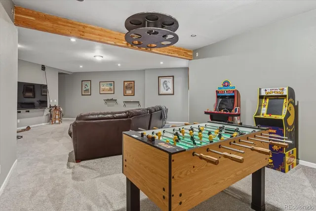 a picture of a bench in front of a window