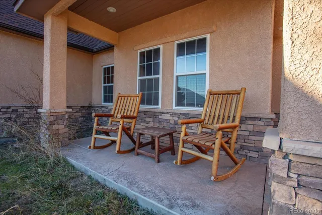 a view of a lake with a mountain