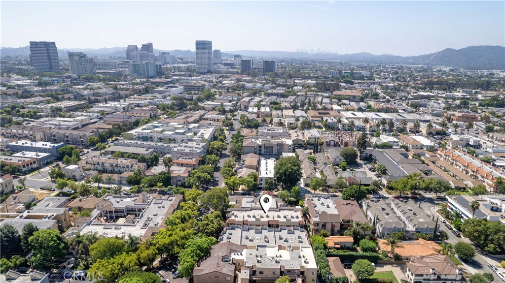 1207 North Columbus Avenue Glendale, CA 91202 - Photo 14 of 21 an aerial view of a city with lots of residential buildings