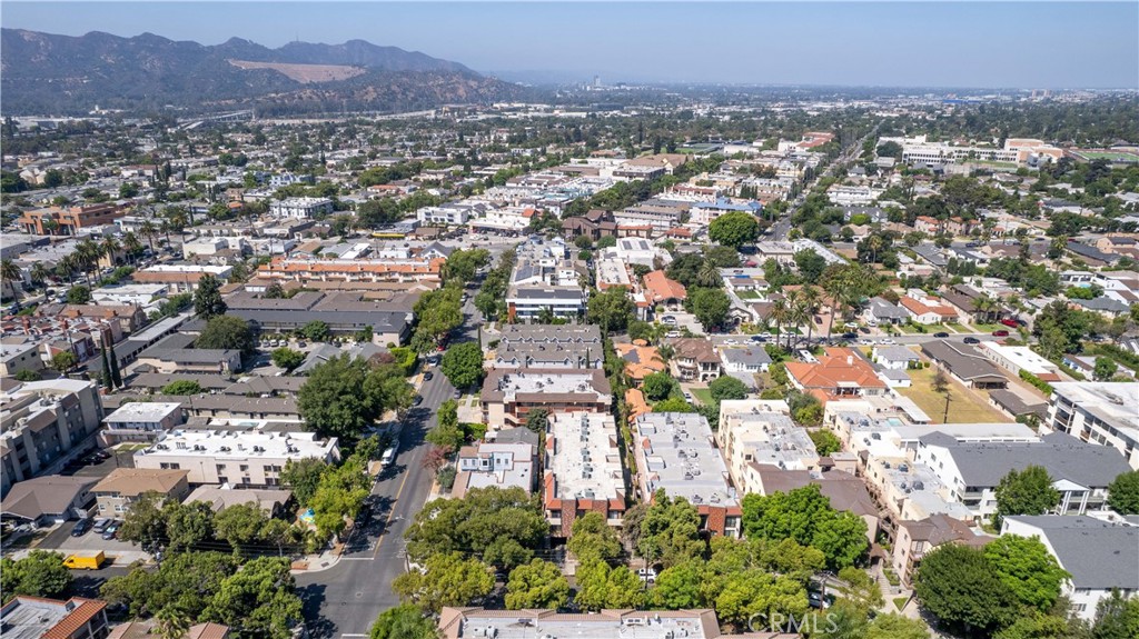 1207 North Columbus Avenue Glendale, CA 91202 - Photo 9 of 21 an aerial view of residential house and outdoor space