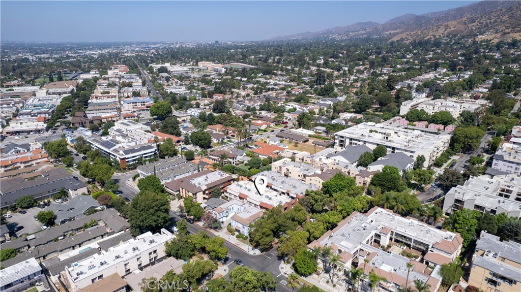 1207 North Columbus Avenue Glendale, CA 91202 - Photo 10 of 21 an aerial view of a city with lots of residential buildings