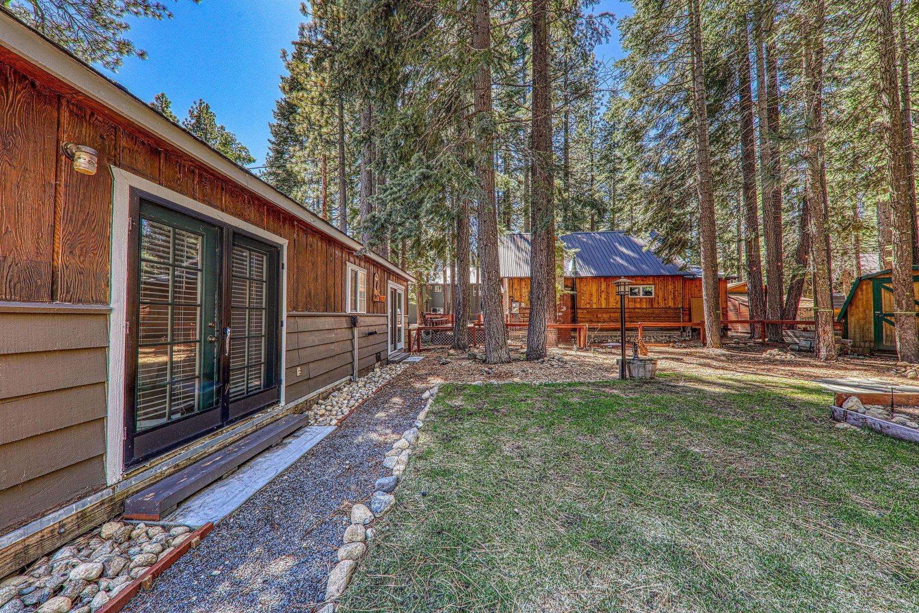 7294 3rd Avenue Tahoma, CA 96142 - Photo 17 of 23 a view of a house with backyard and sitting area
