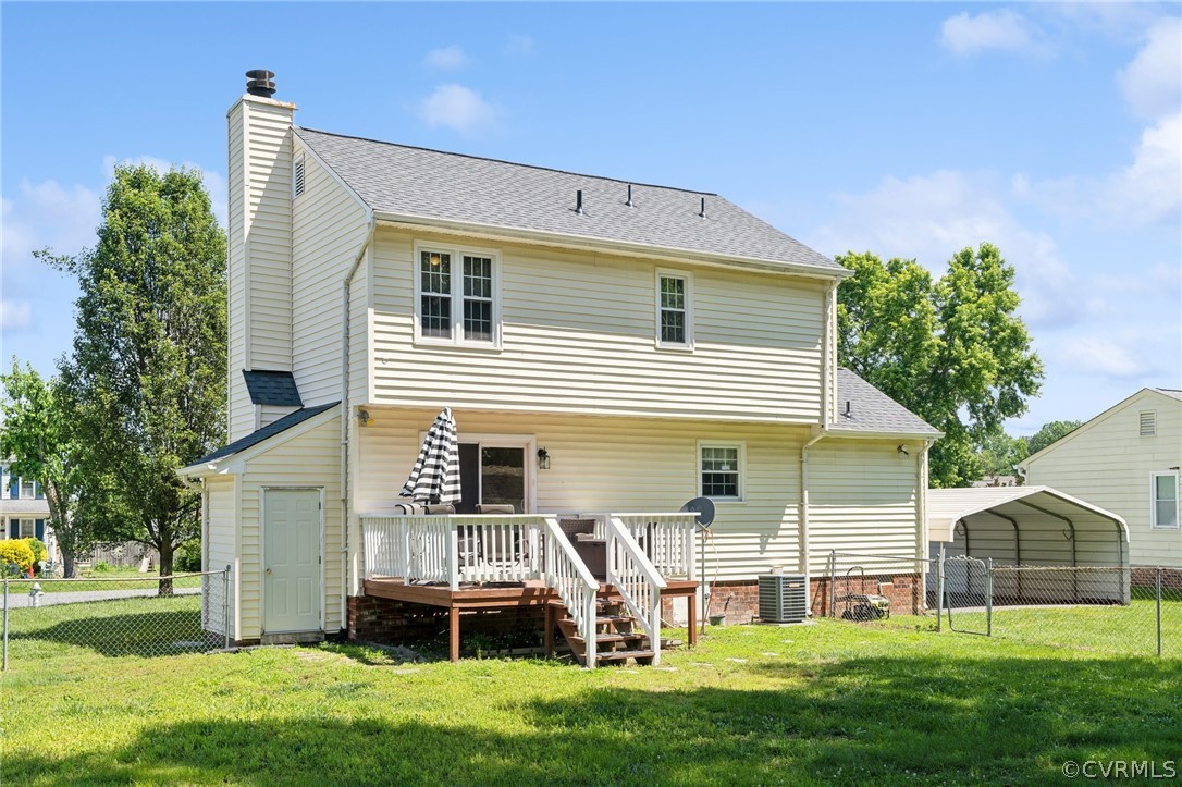7700 Drexelbrook Road Chesterfield, VA 23832 - Photo 20 of 24 a front view of house with garden