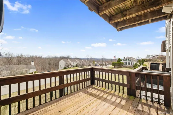 a view of a roof deck