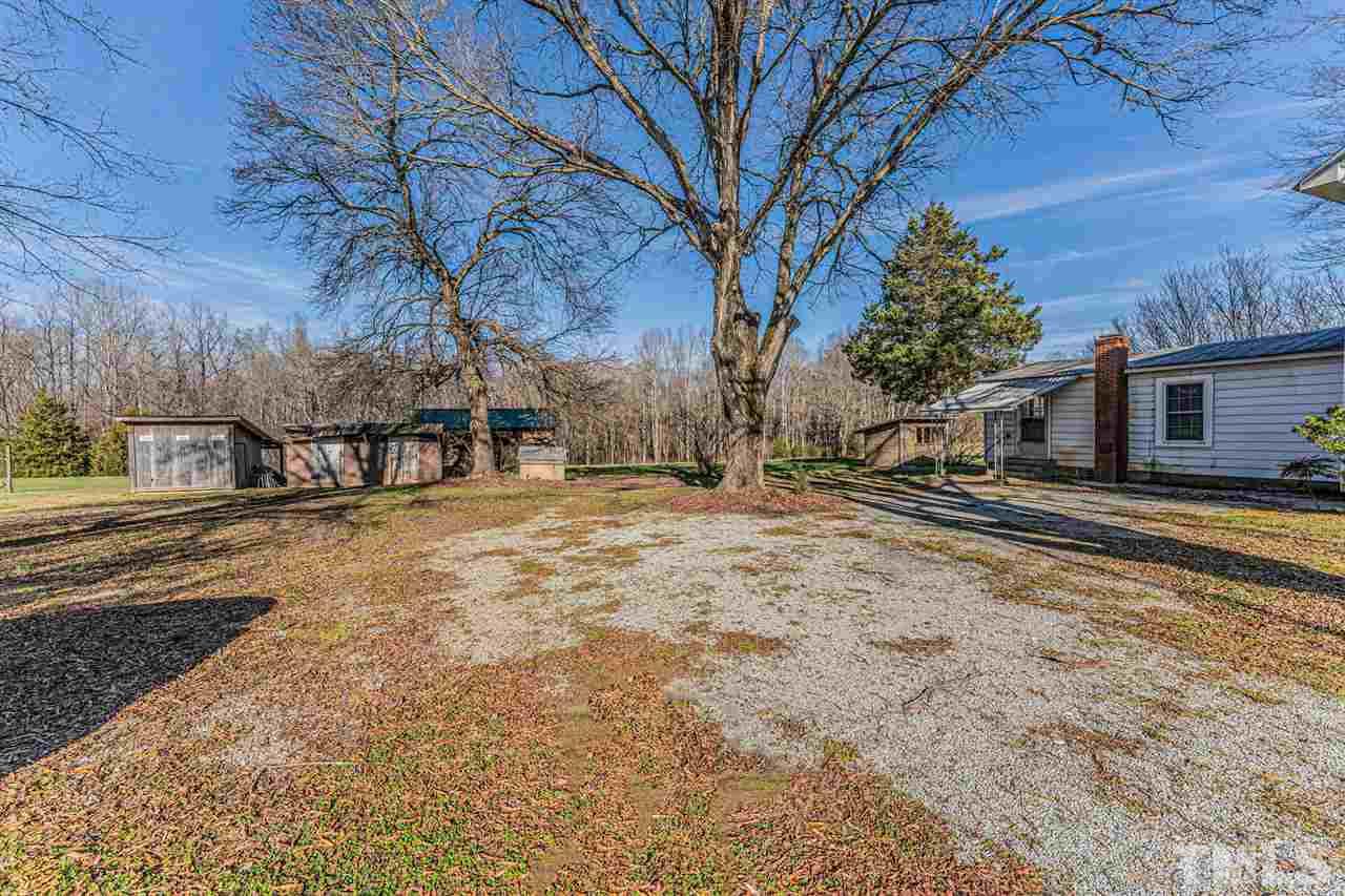 420 County Line Road Timberlake, NC 27583 - Photo 27 of 30 a view of a yard with a house