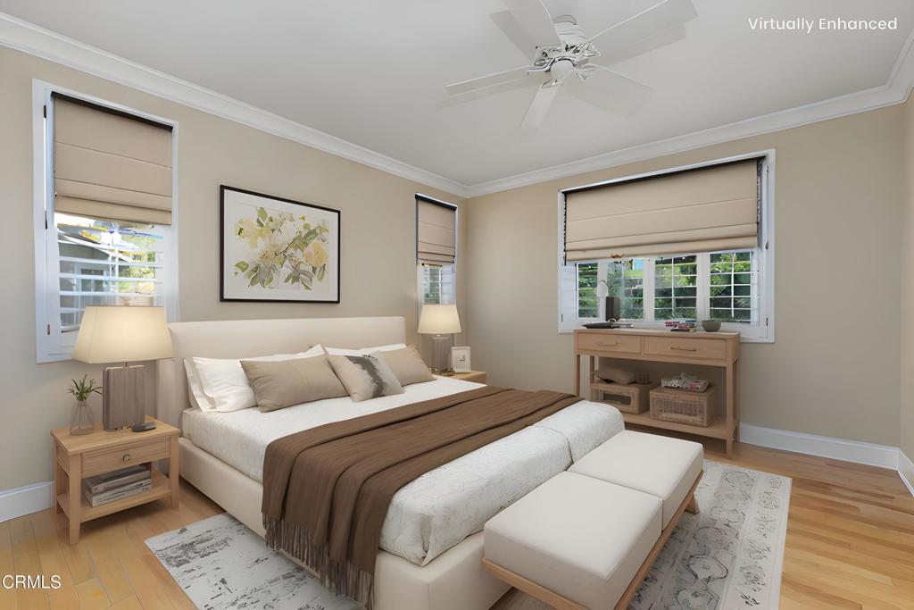 353 Via Cantilena Camarillo, CA 93012 - Photo 25 of 42 a bedroom with a large bed and a window