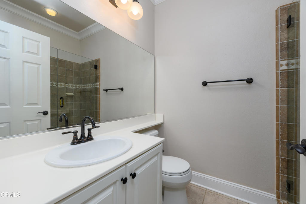 353 Via Cantilena Camarillo, CA 93012 - Photo 34 of 42 a bathroom with a sink toilet and shower