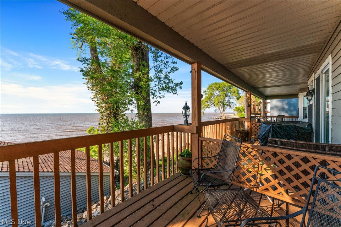 13011 West Lake Road Vermilion, OH 44089 - Photo 27 of 29 deck with views of Lake Erie