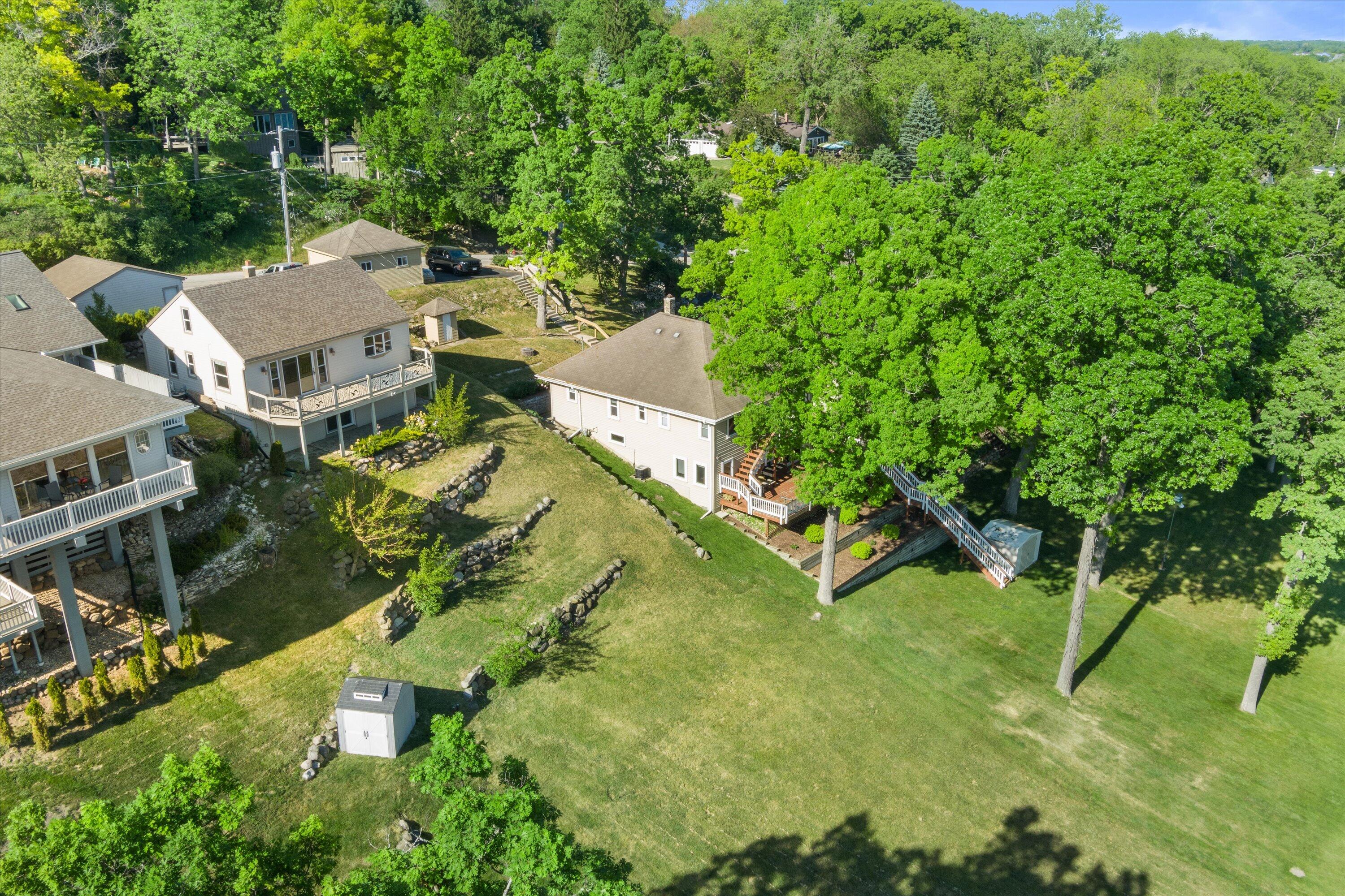 N39W27485 Hillside Grove Road Pewaukee, WI 53072 - Photo 35 of 43 Aerial view