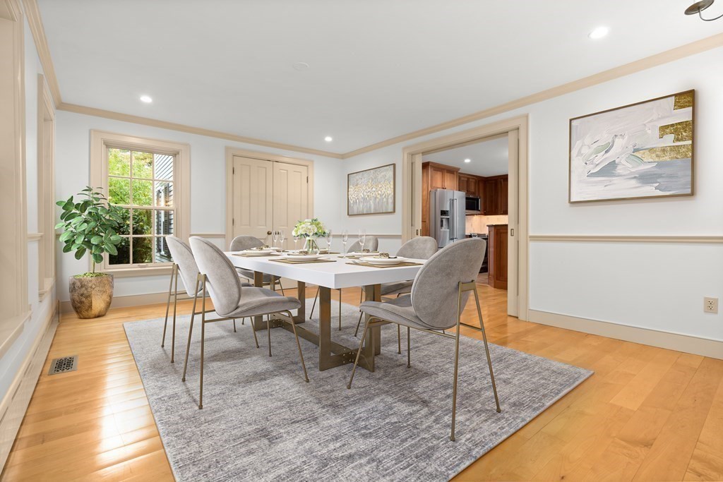 29 Cutler Road Hamilton, MA 01982 - Photo 16 of 42 a view of a dining room with furniture window and wooden floor