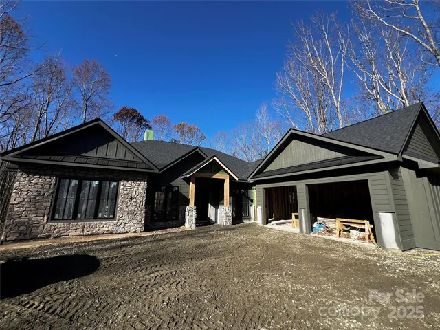 a view of a house with a porch