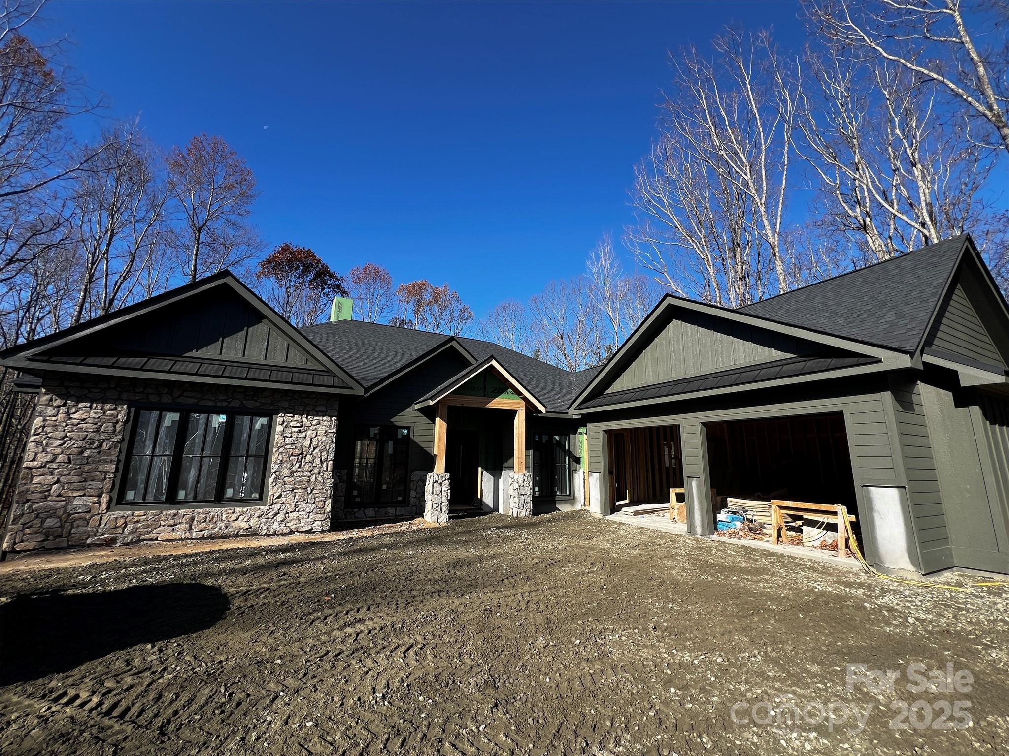 a view of a house with a porch