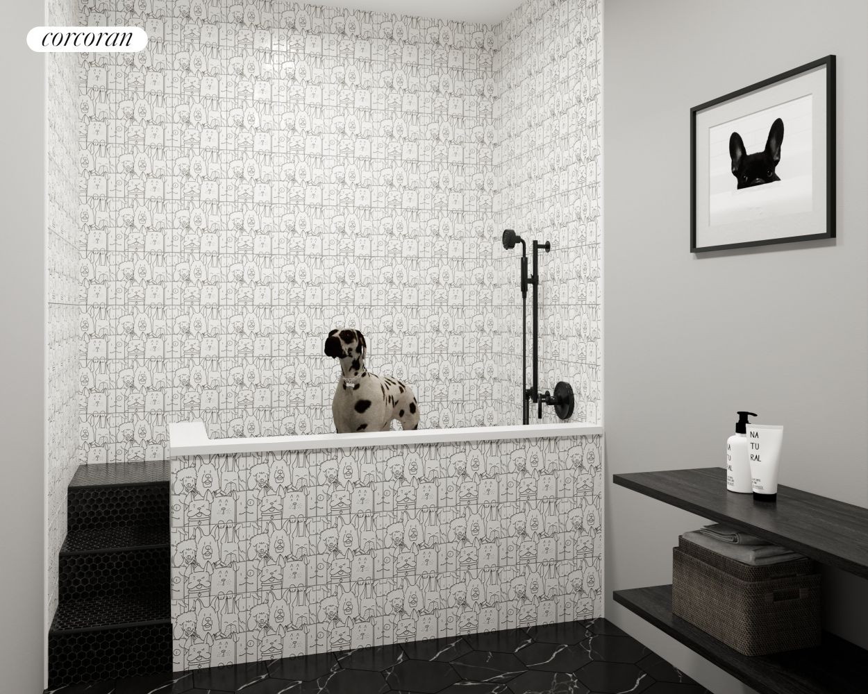 428 East 9th Street, Unit 703 Brooklyn, NY 11218 - Photo 11 of 24 a bathroom with a sink and a mirror