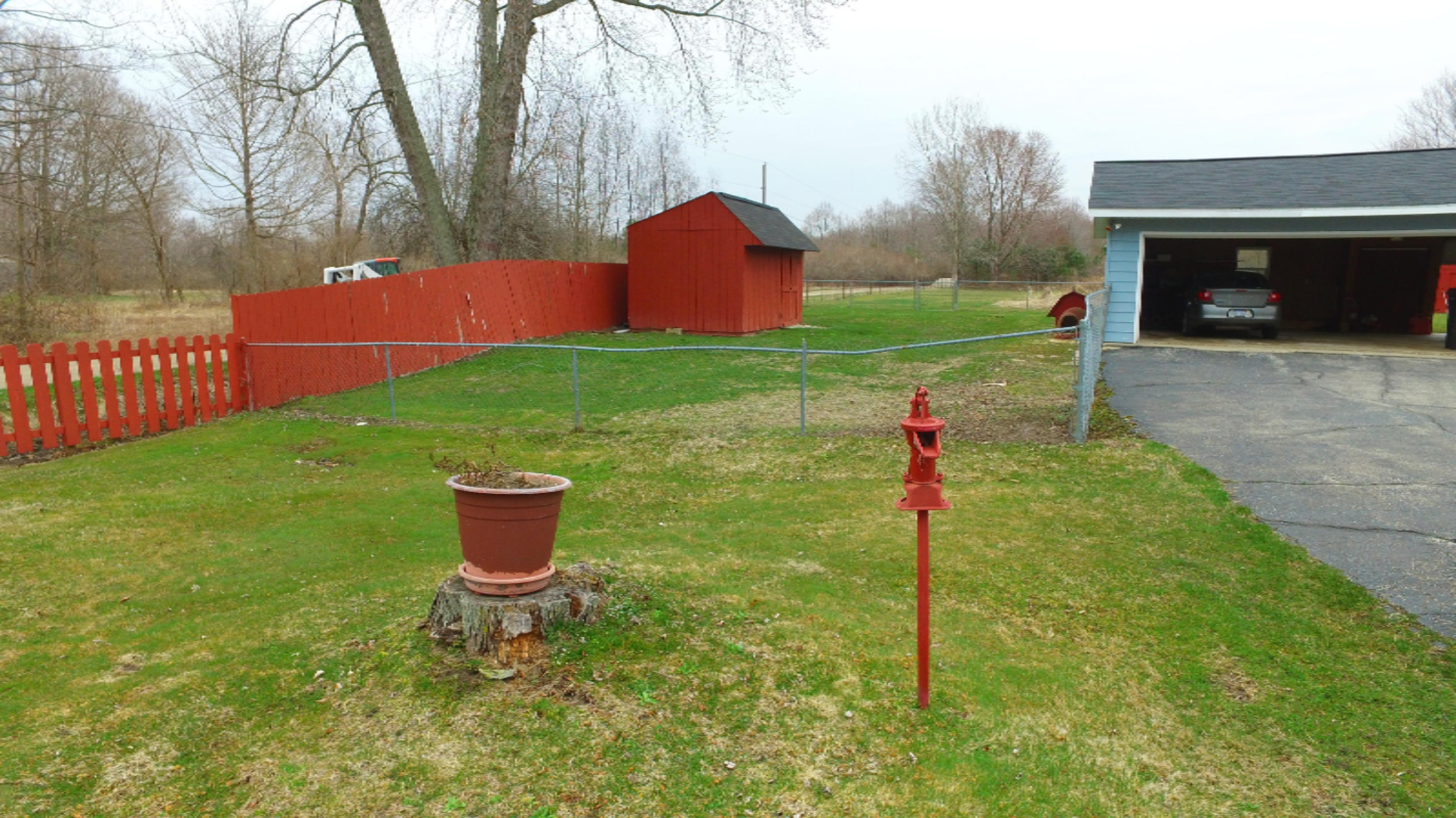 6183 Becht Road Coloma, MI 49038 - Photo 44 of 48 Fenced in area with Shed