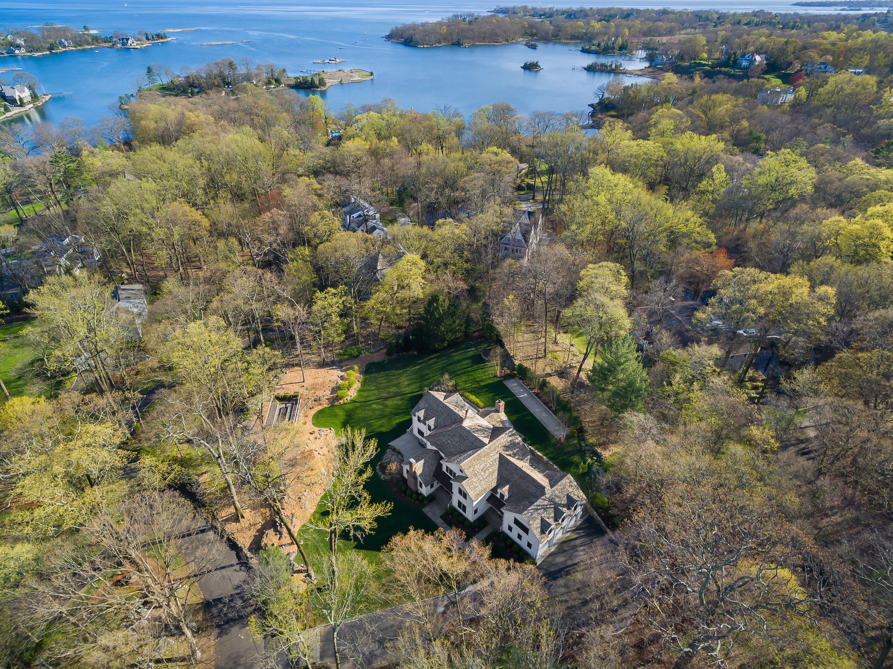 9 Canoe Trail Darien, CT 06820 - Photo 1 of 28 an aerial view of multiple house