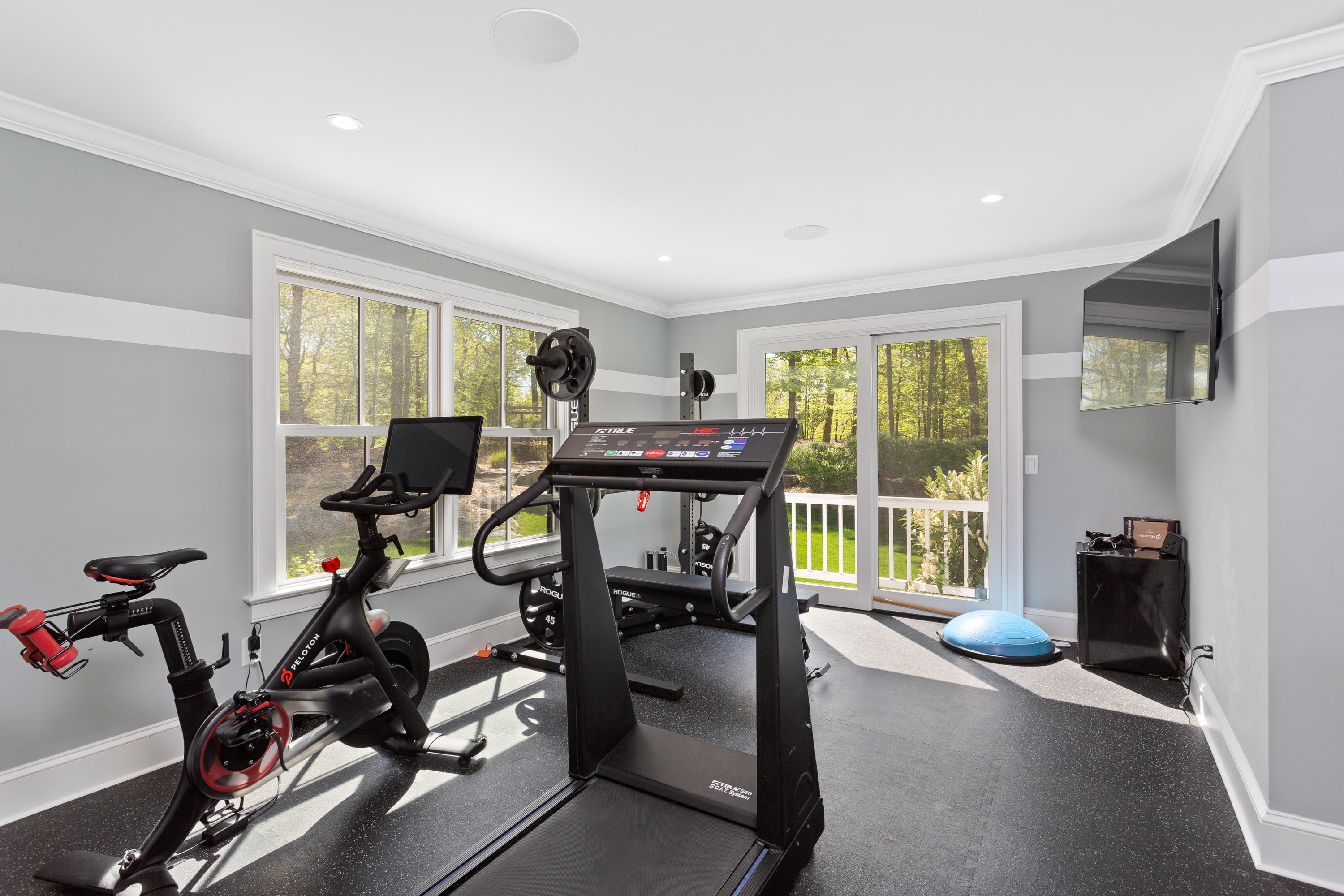 9 Canoe Trail Darien, CT 06820 - Photo 19 of 28 a view of a workspace with furniture and a window