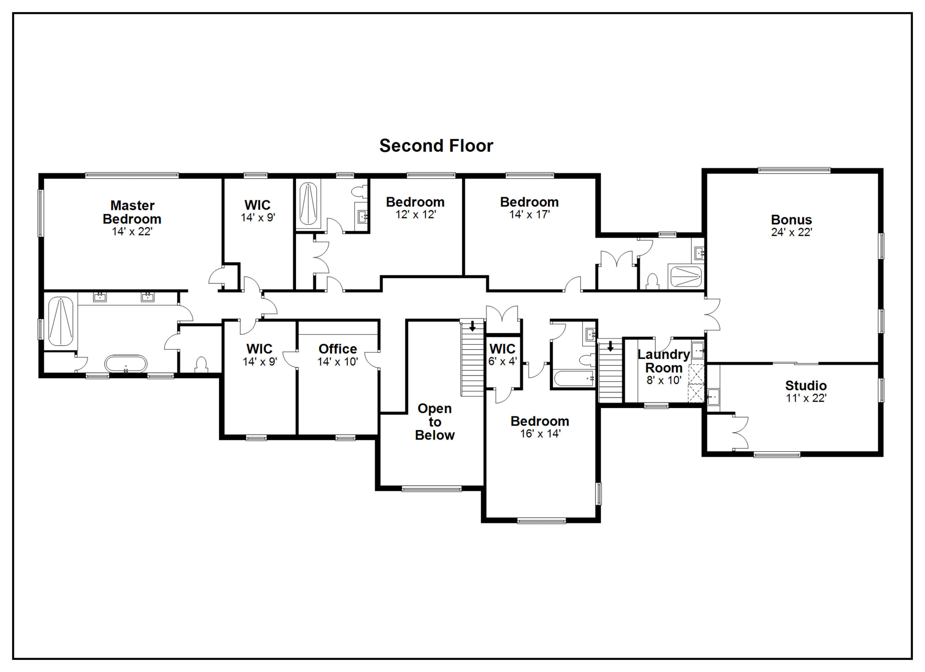 9 Canoe Trail Darien, CT 06820 - Photo 27 of 28 a picture of floor plan