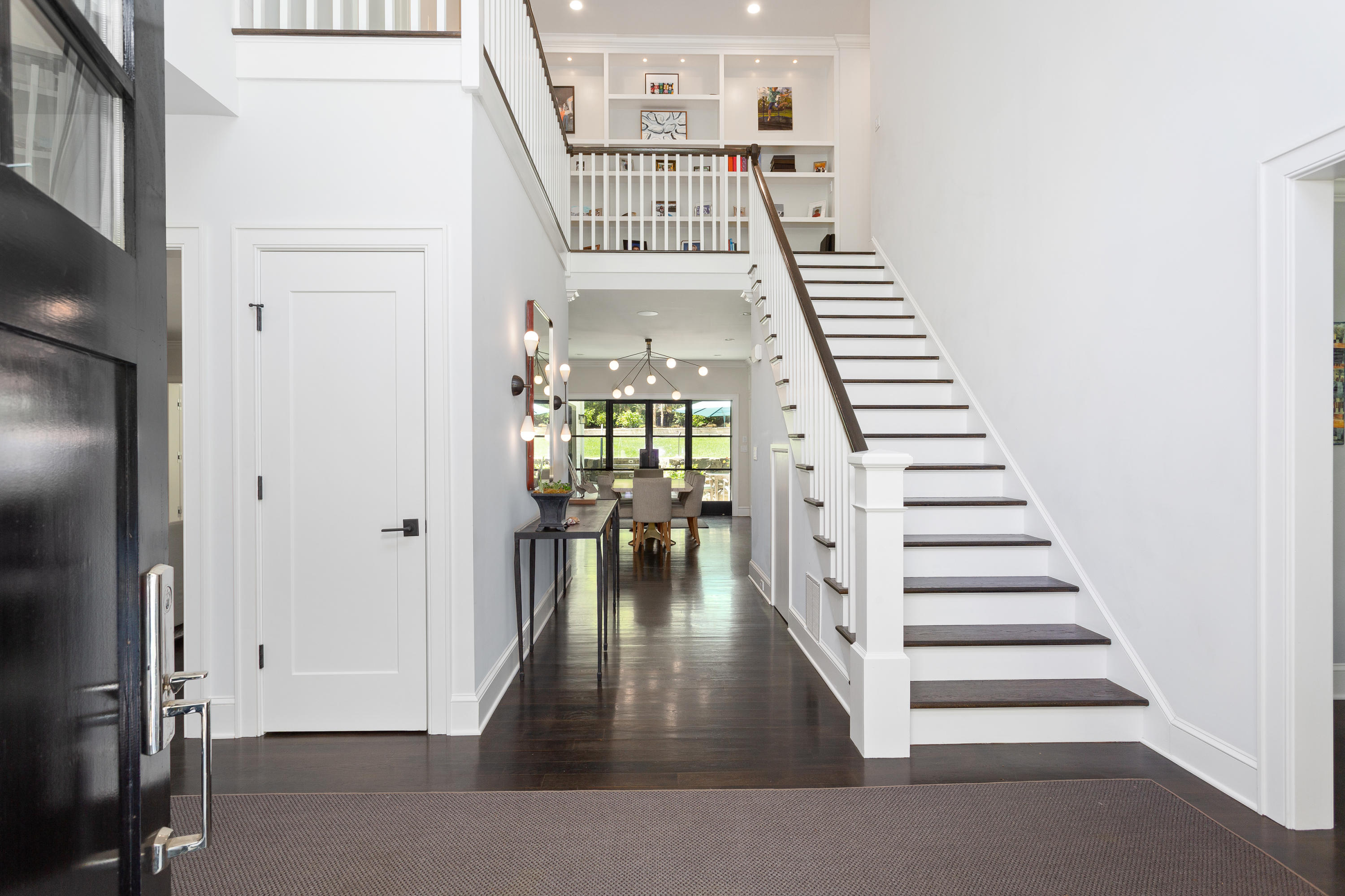 9 Canoe Trail Darien, CT 06820 - Photo 3 of 28 a view of entryway and hall with wooden floor