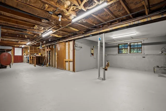 a view of empty room