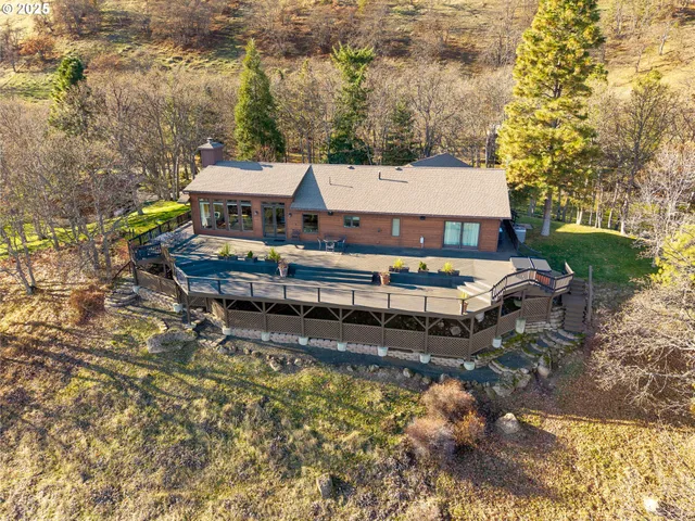 a view of a city and an ocean view