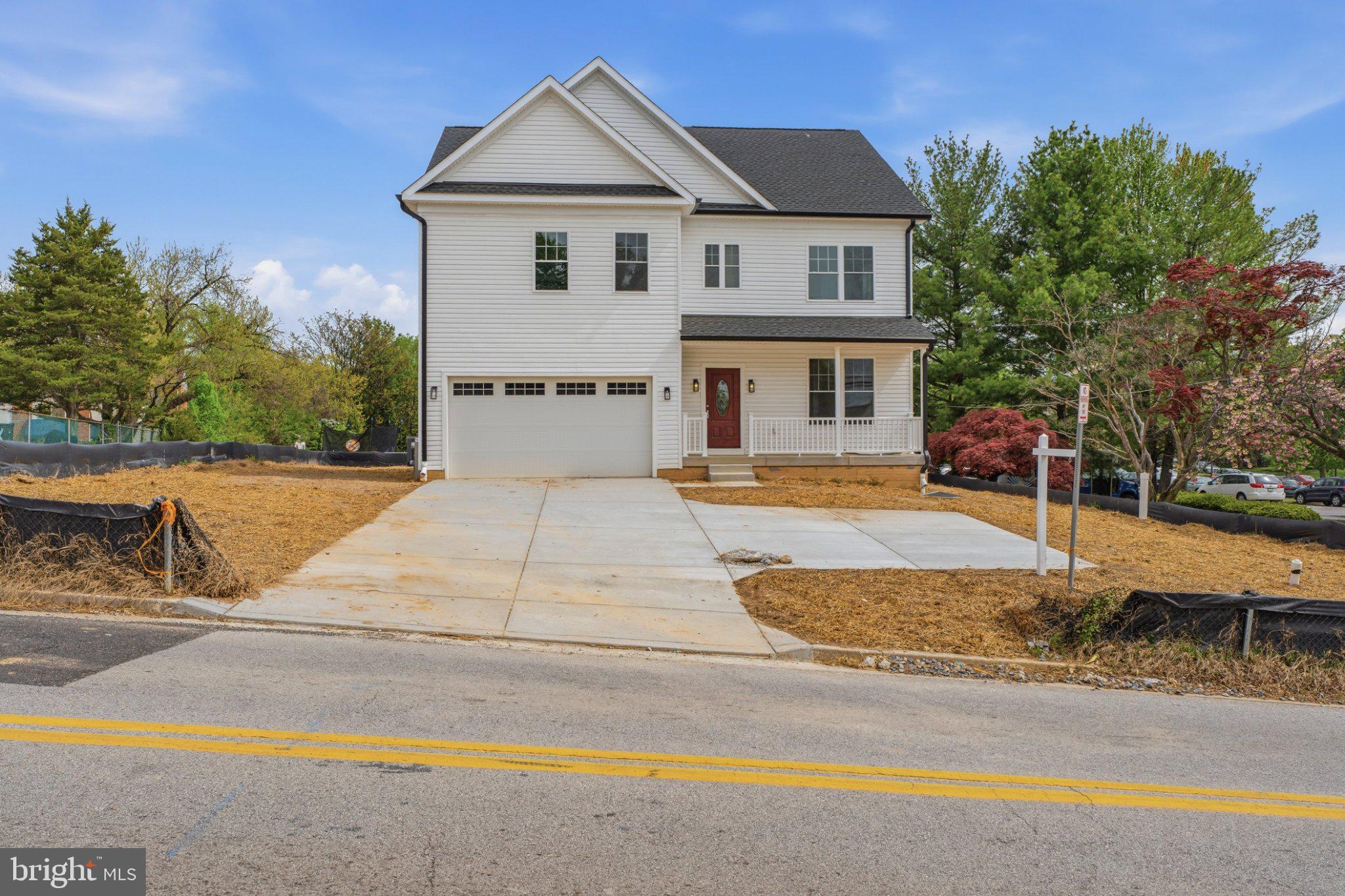 Charming new home with spacious yard.