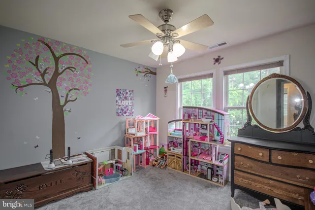 a view of a livingroom with toys