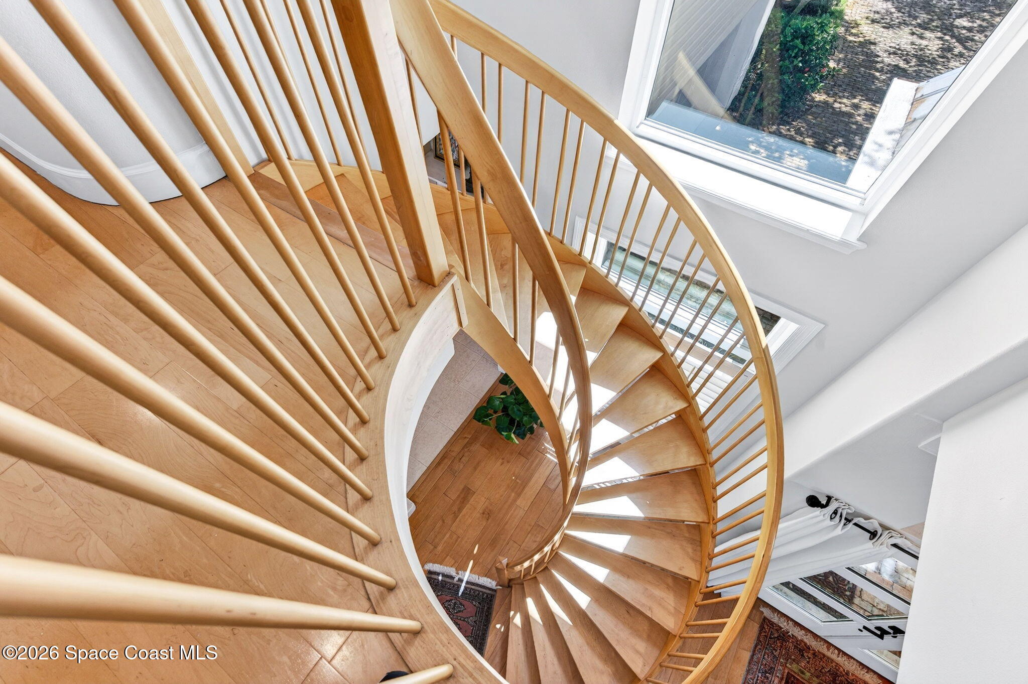 5930 Riverside Drive Melbourne Beach, FL 32951 - Photo 31 of 65 Sprial Maple Staircase