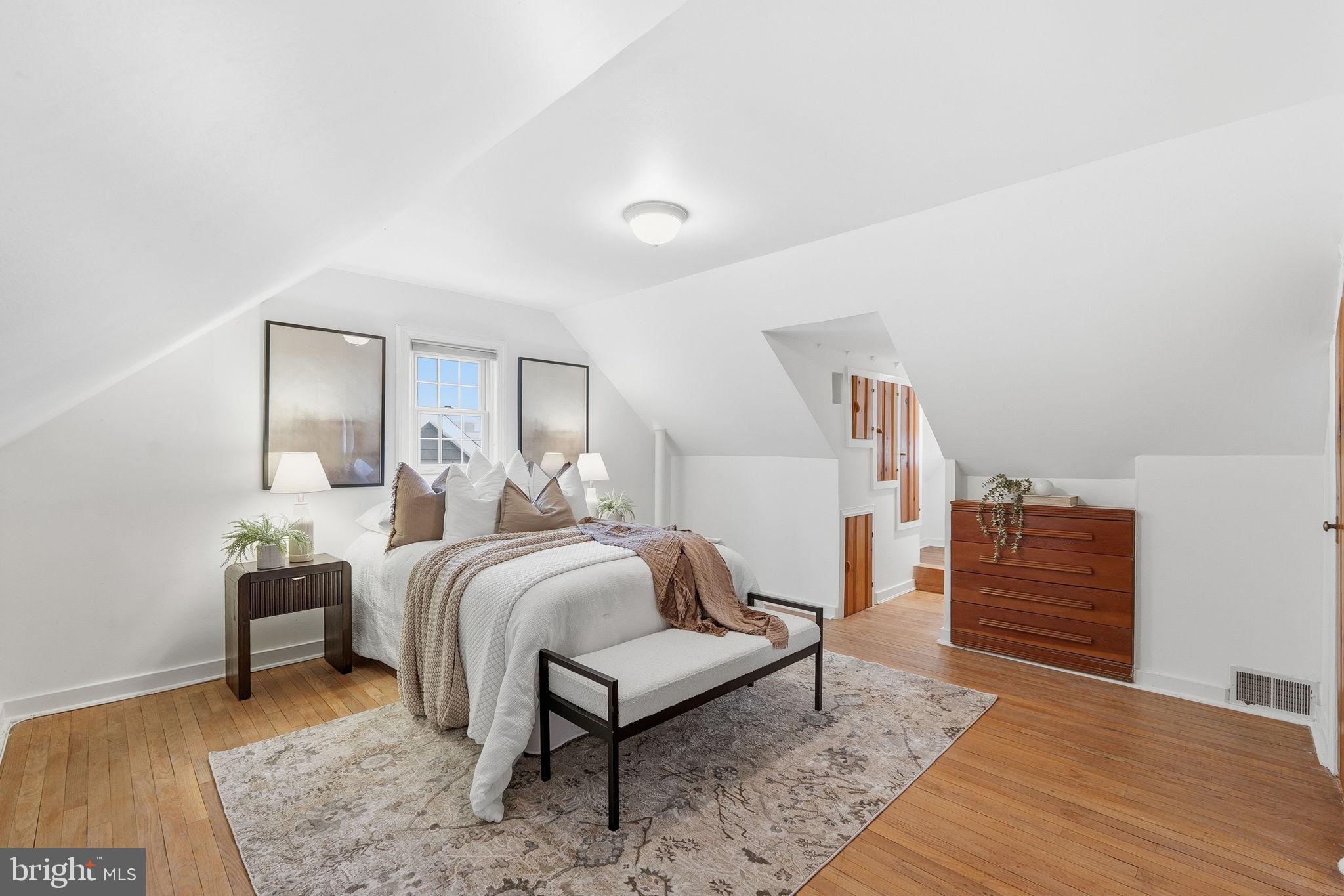 9504 Riley Road Silver Spring, MD 20910 - Photo 17 of 26 Charming attic retreat with natural light.