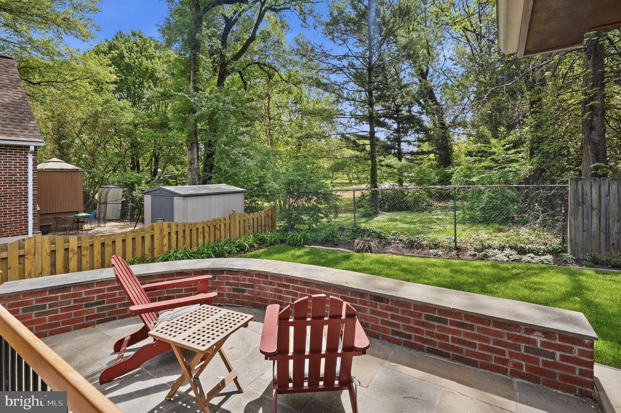 9504 Riley Road Silver Spring, MD 20910 - Photo 24 of 26 Serene backyard retreat in nature.