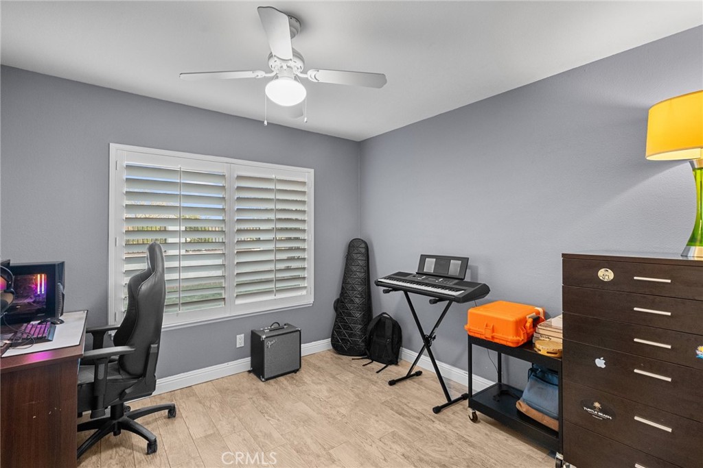 2804 Big Sky Place Simi Valley, CA 93065 - Photo 24 of 36 a view of a workspace with furniture and a window