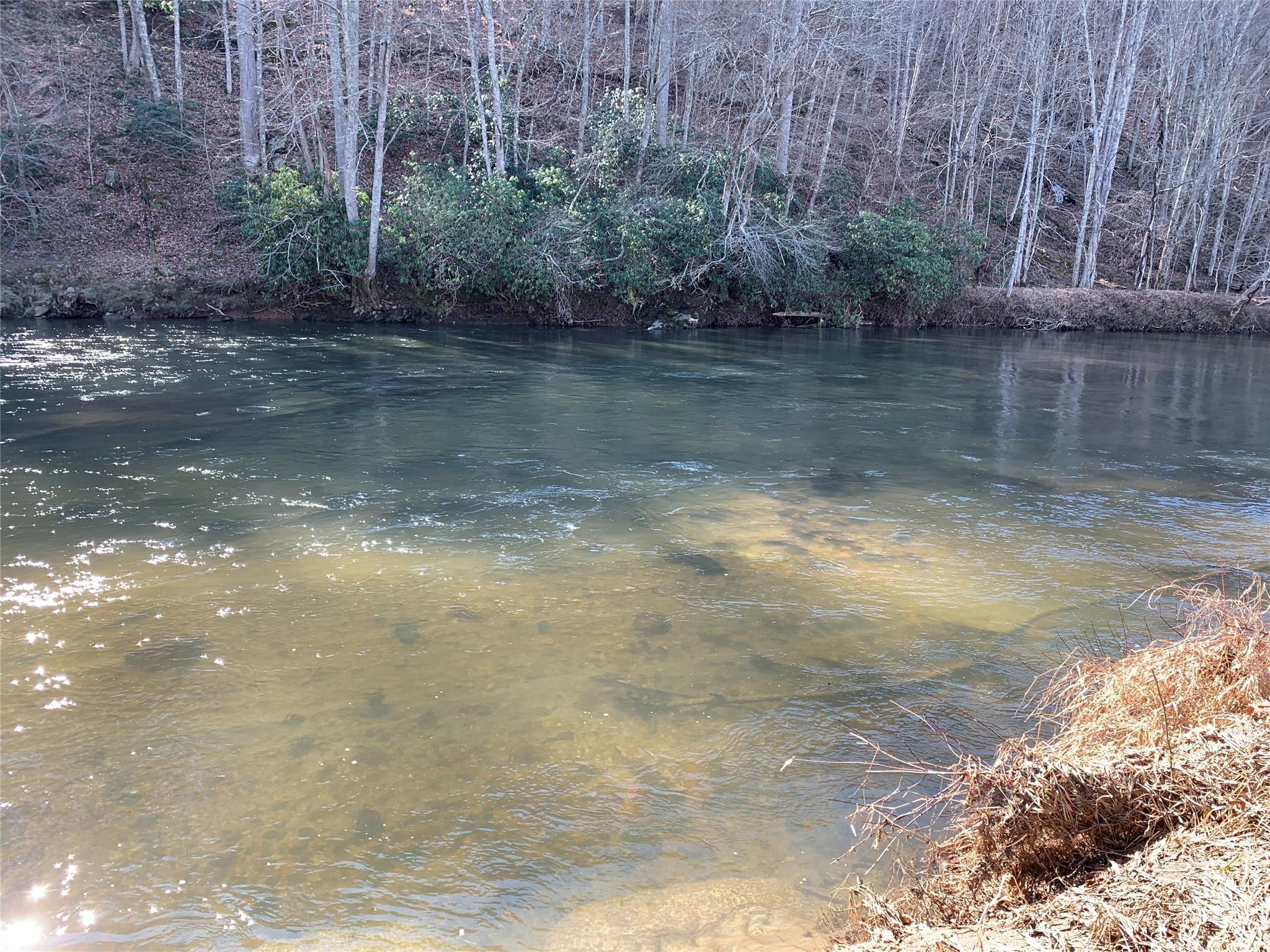 12 River Watch Trail Crumpler, NC 28617 - Photo 10 of 16 a view of a lake with a yard